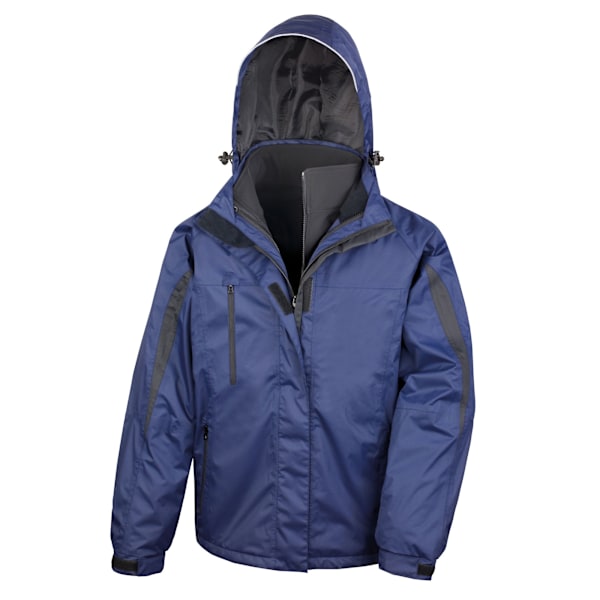 Result Herr 3 i 1 Resjacka 4XL Marinblå/Svart Navy/Black 4XL