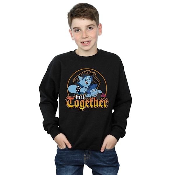 Disney Boys Onward In It Together Sweatshirt 7-8 år Svart Black 7-8 Years