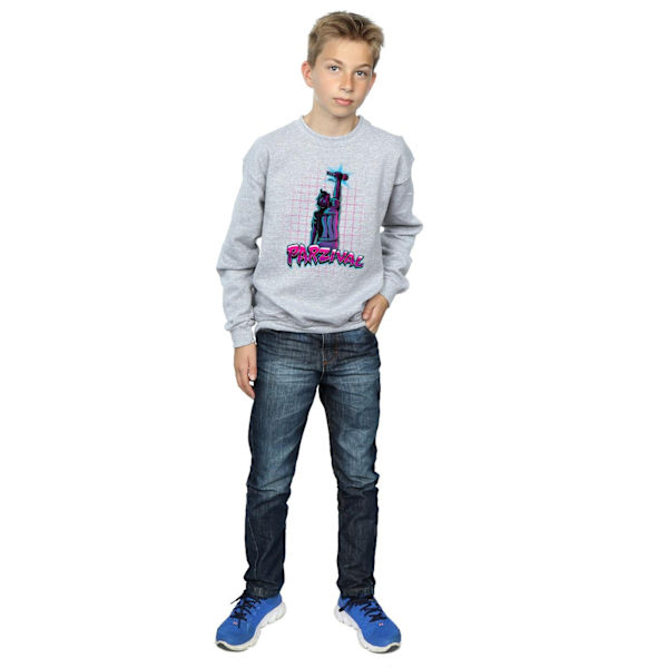 Ready Player One Boys Parzival Key Sweatshirt 5-6 år Sport Sports Grey 5-6 Years