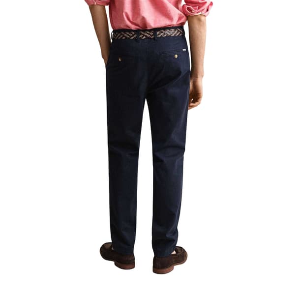 Gant Herr Twill Chinos 32R Evening Blue Evening Blue 32R