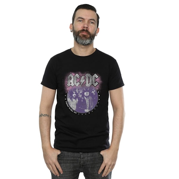 AC/DC Herr Highway Circle T-shirt 4XL Svart Black 4XL