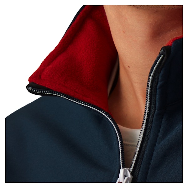 Regatta Professional Herr Enfärgad Dubbellagers Softshelljacka Navy/Classic Red M