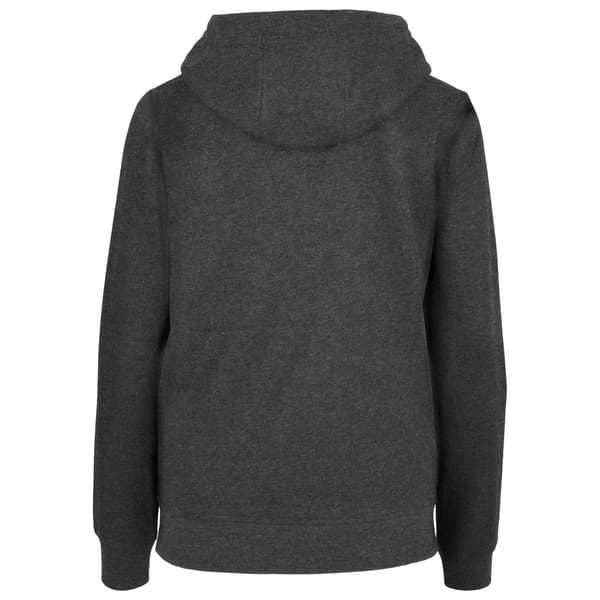 Build Your Brand Dam Basic Full Zip Hoodie L Mörkgrå Charcoal L
