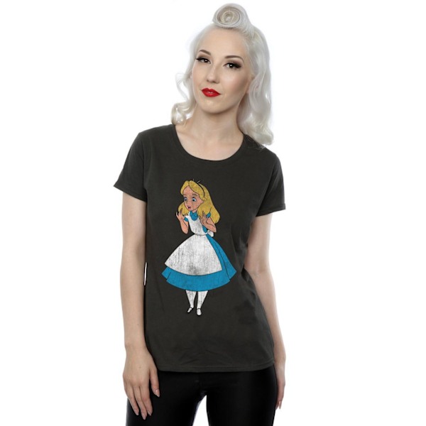 Alice i Underlandet Dam/Dam Alice T-shirt XL Ljus Grafit Light Graphite XL