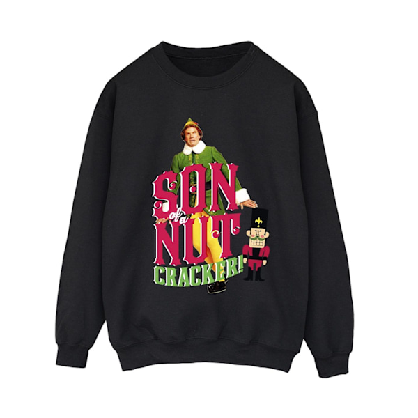 Elf Dam/Damer Son Of A Nutcracker Sweatshirt 4XL Svart Black 4XL