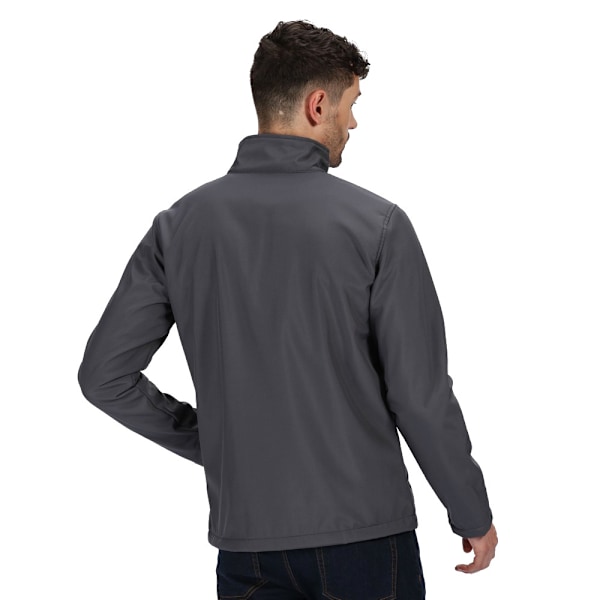 Regatta Professional Mens Ablaze Trelagers Softshelljacka Seal Grey/Black XL