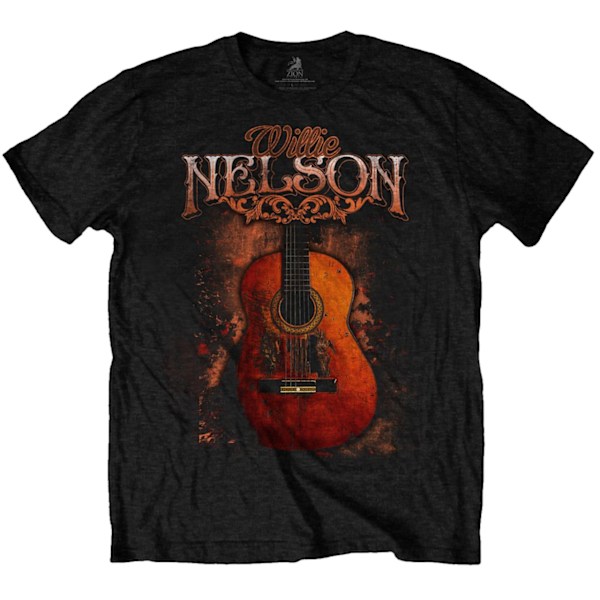 Willie Nelson Unisex Vuxen Trigger Bomull T-shirt L Svart Black L