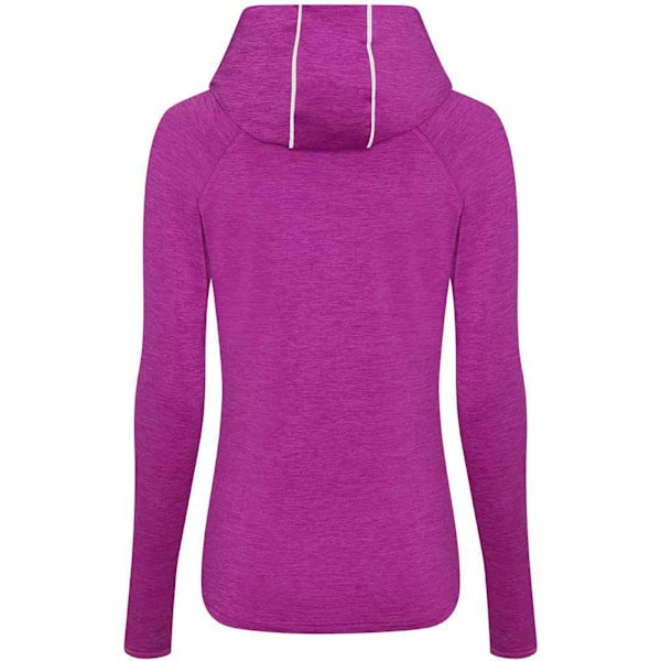 AWDis Cool Dam/Damer Krage Hals Topp L Raspberry Melange Raspberry Melange L