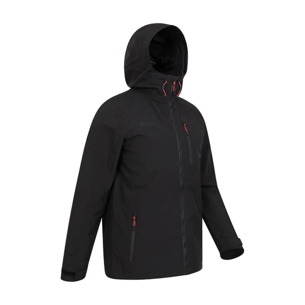 Mountain Warehouse Bachill Trelagers Vattentät Jacka 4 Black 4XL