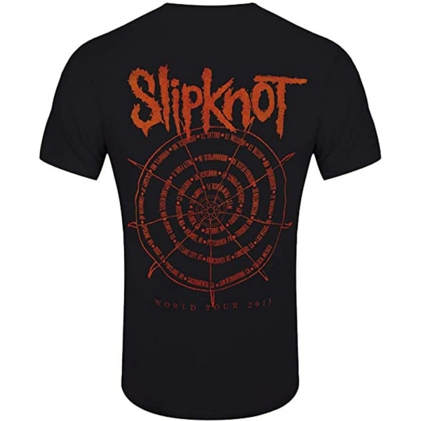 Slipknot Womens/Ladies The Wheel Back Print T-Shirt L Svart Black L