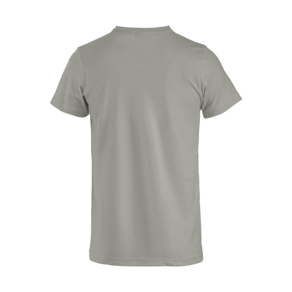 Clique Mens Basic T-Shirt L Silver Silver L