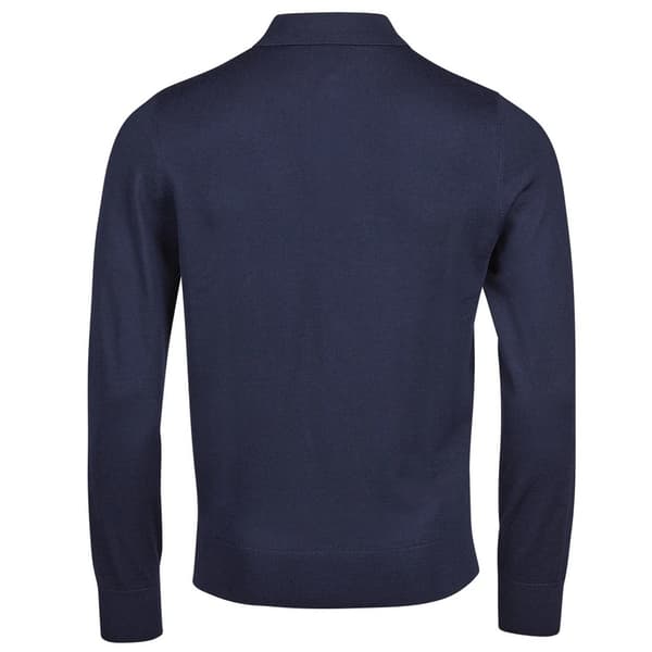 Tee Jays Herr Stickad Pikétröja S Marinblå Navy S