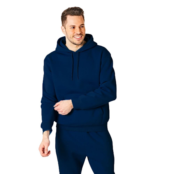 RIPT Essentials Herr Pull Over Hoodie M Marinblå Navy Blue M