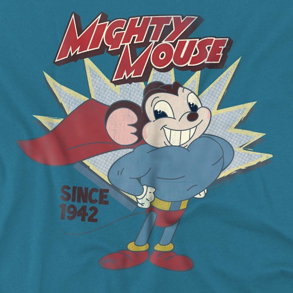 Mighty Mouse Herr 1942 T-Shirt S Skiffergrå Slate S