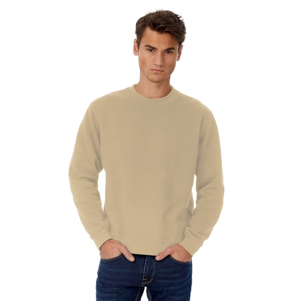 B&C Herr Set In Sweatshirt 2XL Desert Desert 2XL