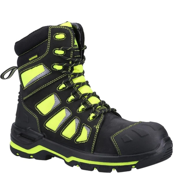 Amblers Unisex Adult Radiant Nubuck High Rise Safety Boots 11 U Black/Yellow 11 UK