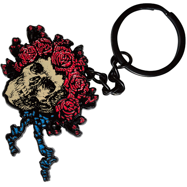 Grateful Dead Bertha Skull Nyckelring One Size Flerfärgad Multicoloured One Size