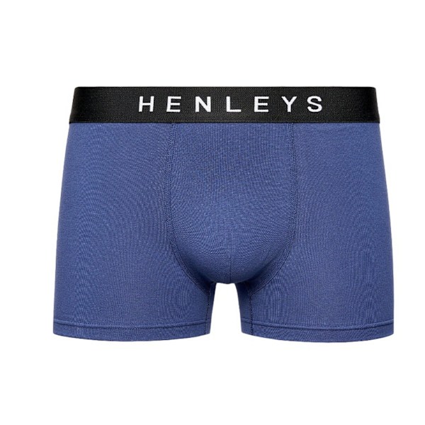 Henleys Mens Inky Boxer Shorts (3-pack) XL Blå Blue XL
