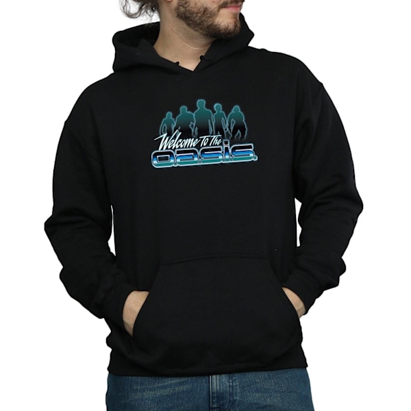 Ready Player One Herr Welcome To The Oasis Hoodie S Svart Black S