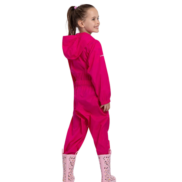 Trespass Barn/Kids Knappbar Vattentät Regnkläder 9/10 År Gerbera 9/10 Years