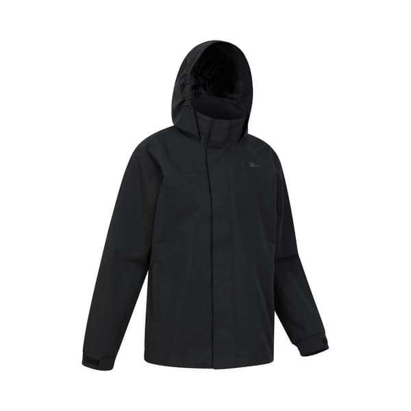 Mountain Warehouse Barn/Barn Solar Vattentät Jacka 7-8 År Black 7-8 Years