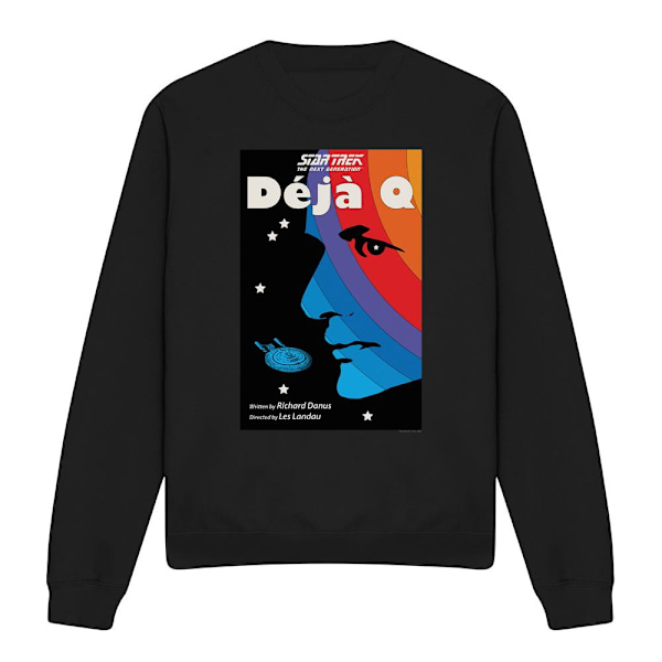 Star Trek Unisex Vuxen The Next Generation Säsong 3 Avsnitt 13 Black M