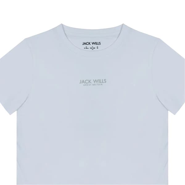 Jack Wills Barn Core T-shirt 11-12 år Vit White 11-12 Years