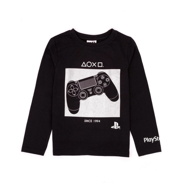 Playstation Boys Game Controller Long Pyjamas Set 5-6 Years Blac Black/White 5-6 Years