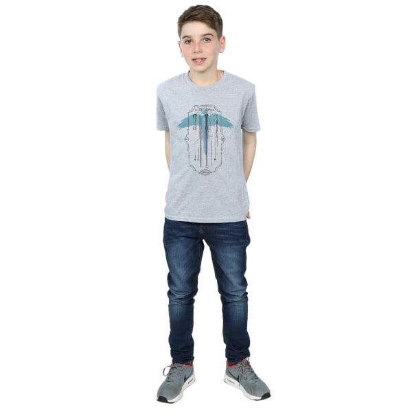 Harry Potter Boys Garrick Ollivander The Wand T-Shirt 12-13 År Sports Grey 12-13 Years