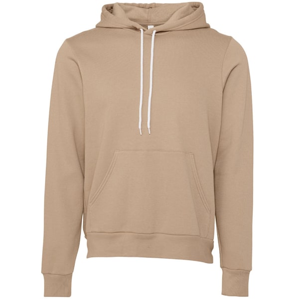 Bella + Canvas Unisex Pullover Hoodie M Tan Tan M