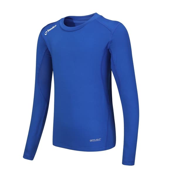 Sondico Core Underställströja med lång ärm för barn Royal Blue 11-12 Years