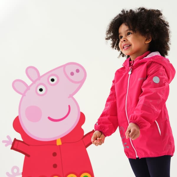 Regatta Barn/Barn Vattentät Jacka 6-12 Månader Ljusblå Bright Blush 6-12 Months