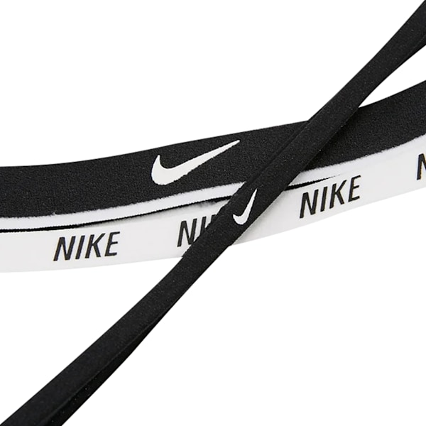 Nike Mixed Width Headbands 3 Pack One Size Svart/Vit Black/White One Size