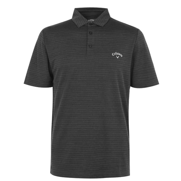 Callaway Herr Pikétröja Herringbone Golf M Caviar Caviar M