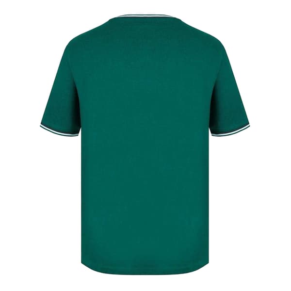 Slazenger Herr T-shirt i bomull S Flaskgrön Bottle Green S