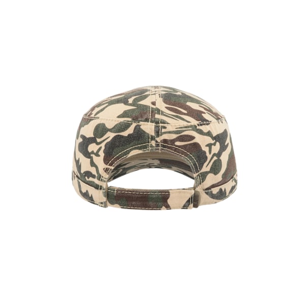 Atlantis Chino Bomull Uniform Militärkeps One Size Camo Khaki Camo Khaki One Size