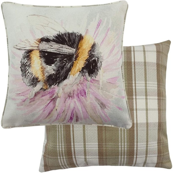 Evans Lichfield Watercolor Bee Cover One Size Natural/ Natural/Lilac/Black One Size