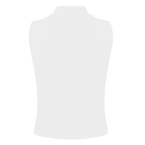 SF Dam/Kvinnor Hög Hals Tank Top M Vit White M