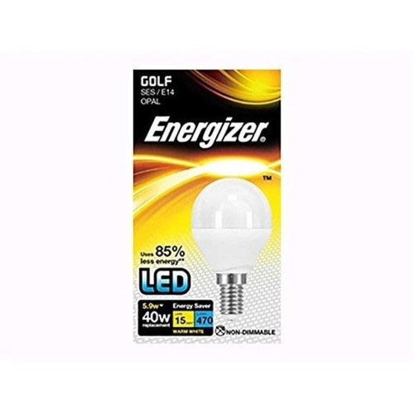 Energizer LED Golf 470lm Opal 5,9w glödlampa E14 2700k One Siz White One Size