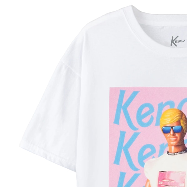 Barbie Mens Kencore T-shirt med korta ärmar S Vit White S