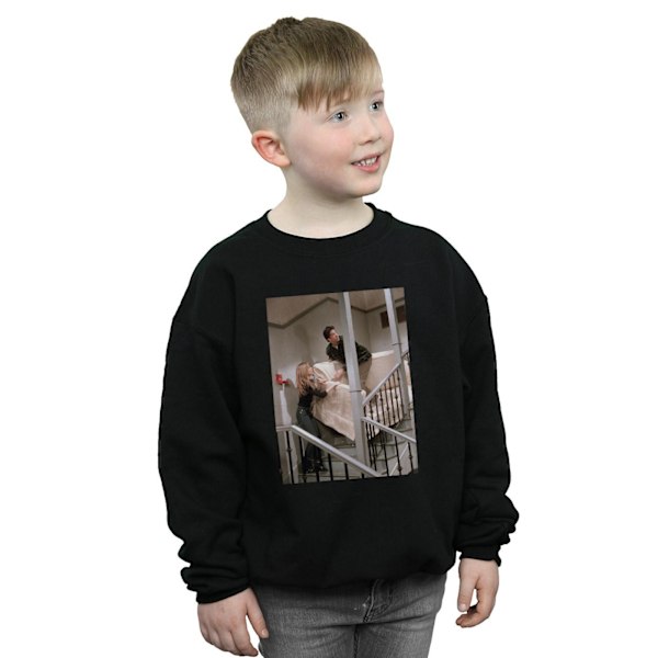 Friends Boys Sofa Stairs Foto Sweatshirt 5-6 År Svart Black 5-6 Years