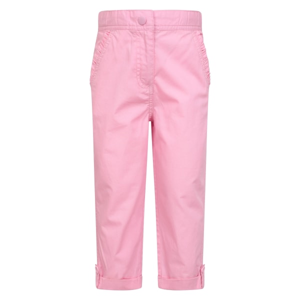 Mountain Warehouse Barnkläder/Barn Shore Capri Byxor 3-4 År Pink 3-4 Years