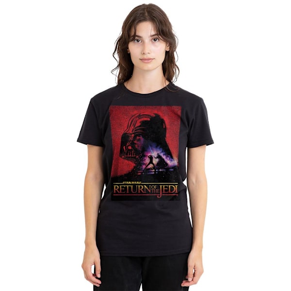 Star Wars Unisex Vuxen Return Of The Jedi Block T-Shirt L Svart Black L