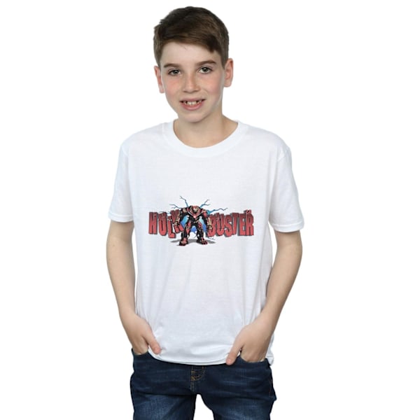 Marvel Boys Avengers Infinity War Hulkbuster 2.0 T-Shirt 5-6 år White 5-6 Years