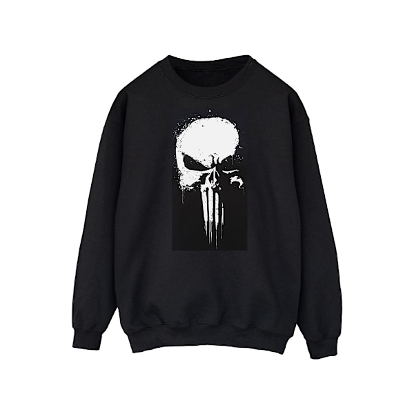 The Punisher Herr Skull Sweatshirt 3XL Svart Black 3XL