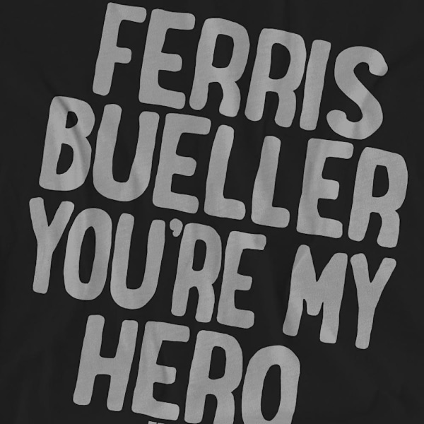 Ferris Bueller's Day Off Unisex Vuxen Bromance T-Shirt M Svart Black M