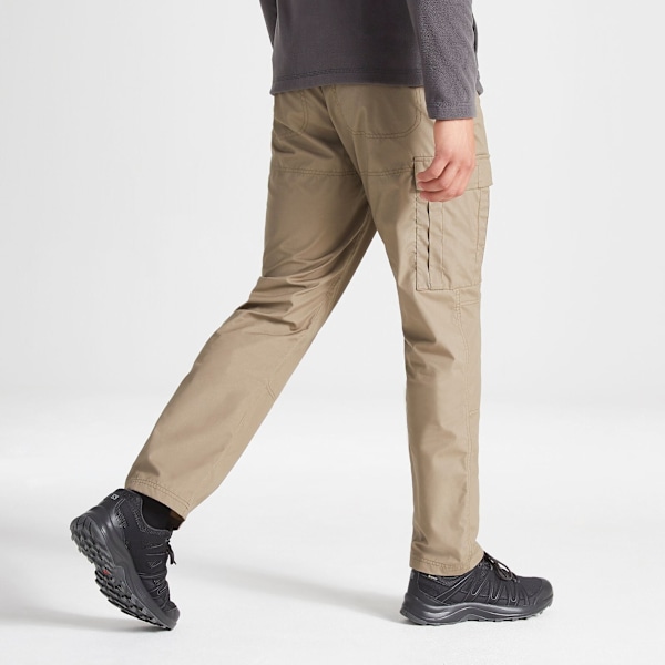 Craghoppers Mens Expert Kiwi Tailored Trousers 34R Pebble Pebble 34R