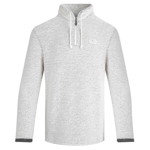 Weird Fish Mens Cruiser Macaroni Quarter Zip Pullover L Navy Navy L
