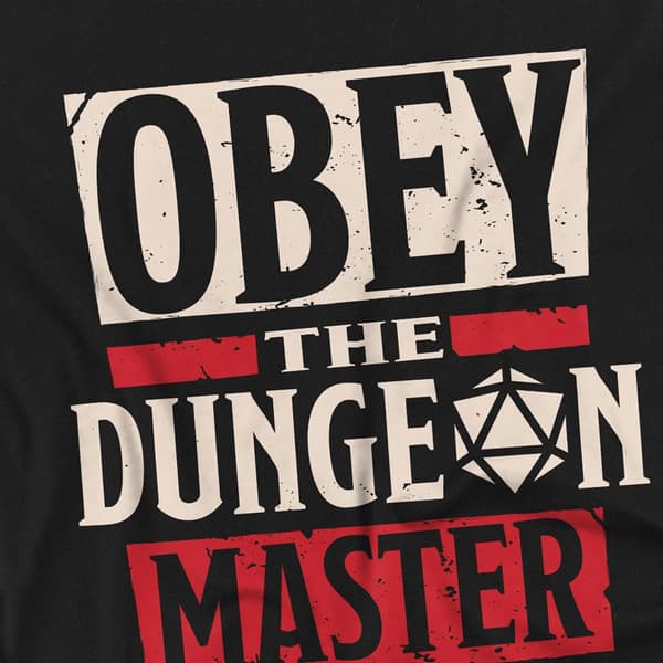 Dungeons & Dragons Barn/Ungdom Dungeon Master T-Shirt 7-8 År Black 7-8 Years