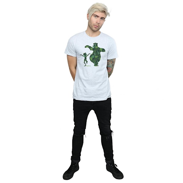 Jungle Book Herr Mowgli Och Baloo Dans Bomull T-shirt M Vit White M